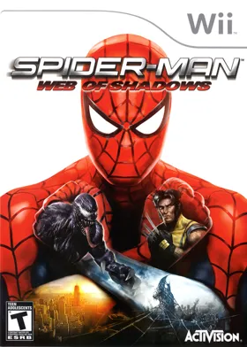 Spider-Man- Web of Shadows box cover front